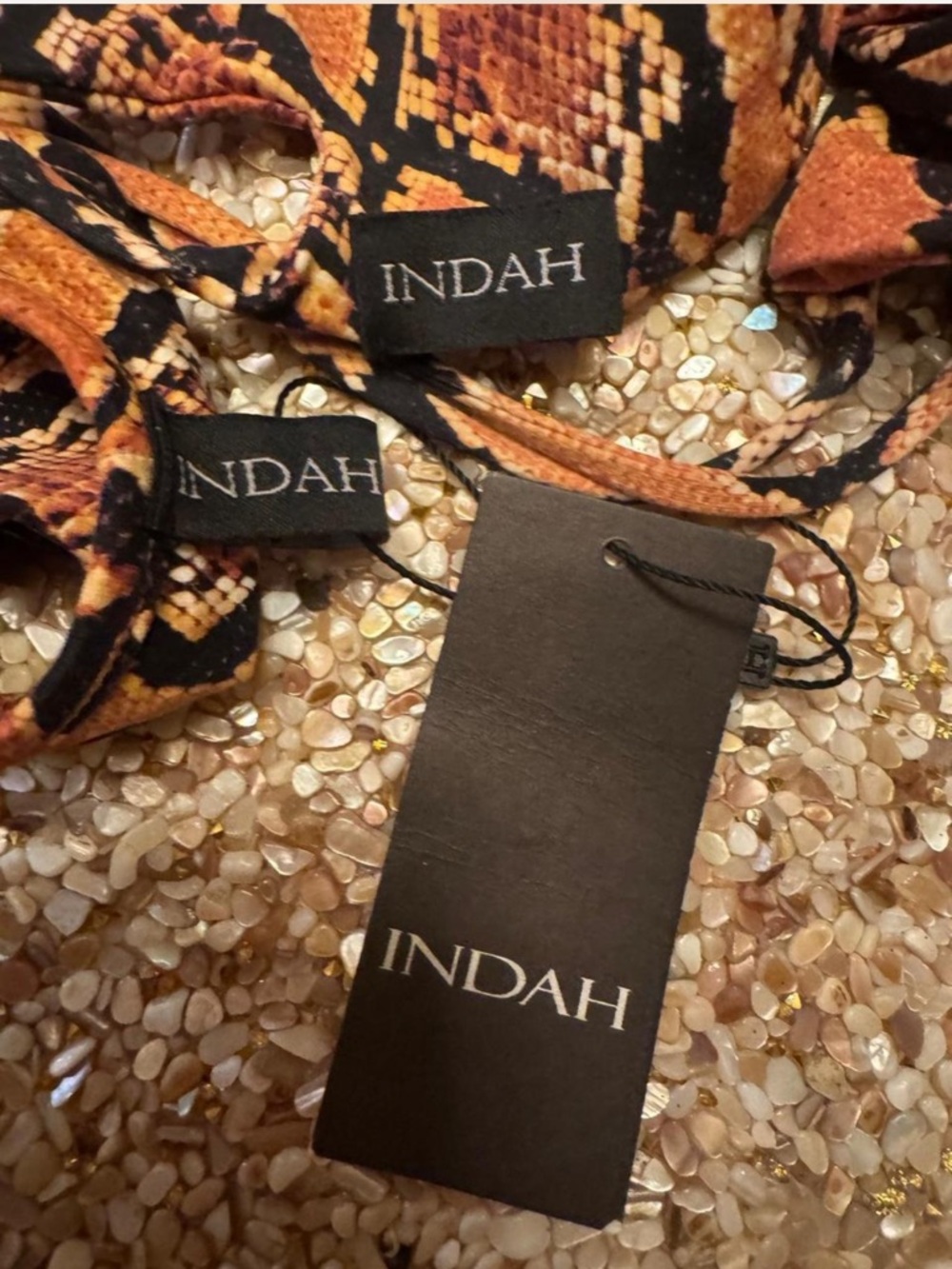 Indah Bronze Python bikini - Picture 5 of 7